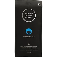 Organic Fairtrade Medium Roast Whole Bean Coffee, Three Sisters