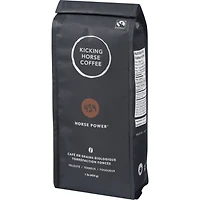 Organic Fairtrade Dark Roast Whole Bean Coffee, 454 Horse Power