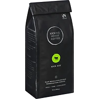 Organic Fairtrade Dark Roast Ground Coffee, Kick Ass