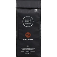 Organic Fairtrade Dark Roast Ground Coffee, 454 Horse Power
