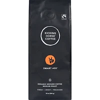 Organic Fairtrade Medium Roast Ground Coffee, Smart Ass