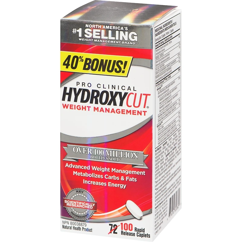 Hydroxycut Pro Clinical Supplément de gestion de poids