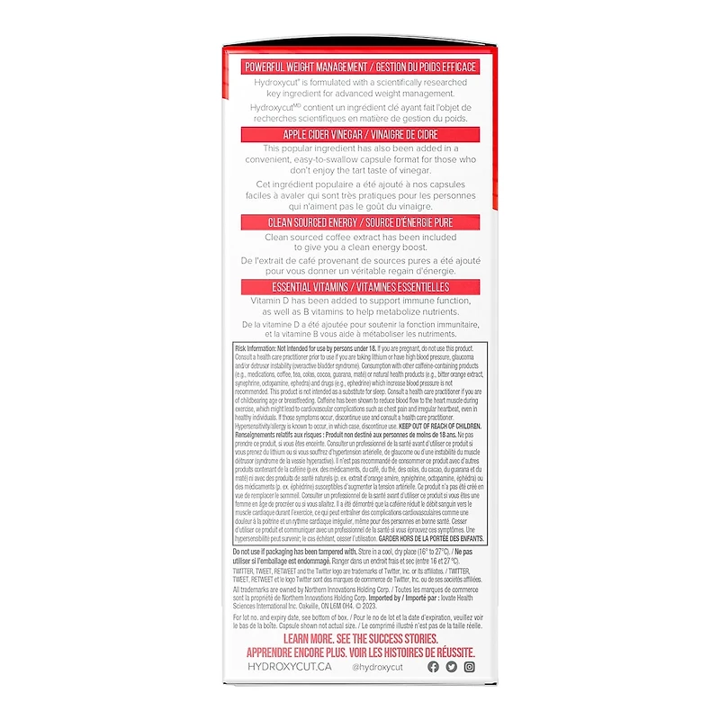 Hydroxycut Pro Clinical Supplément de gestion de poids