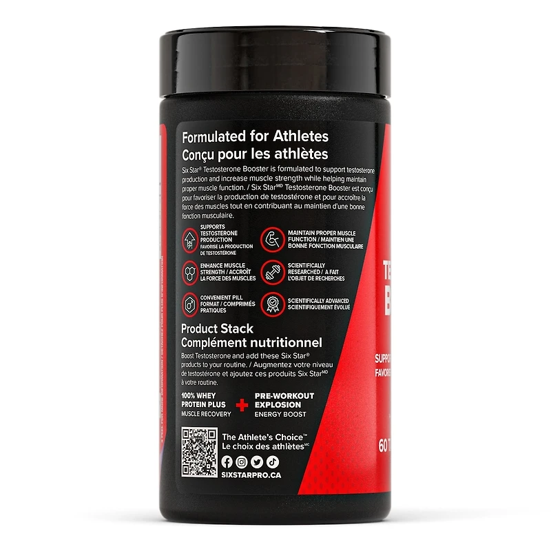 Six Star Elite Series Testosterone Booster Tablets