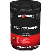 Poudre de glutamine de la série Elite de Six Star