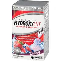 Préparation de boisson instantanée à saveur de baies sauvages de Hydroxycut