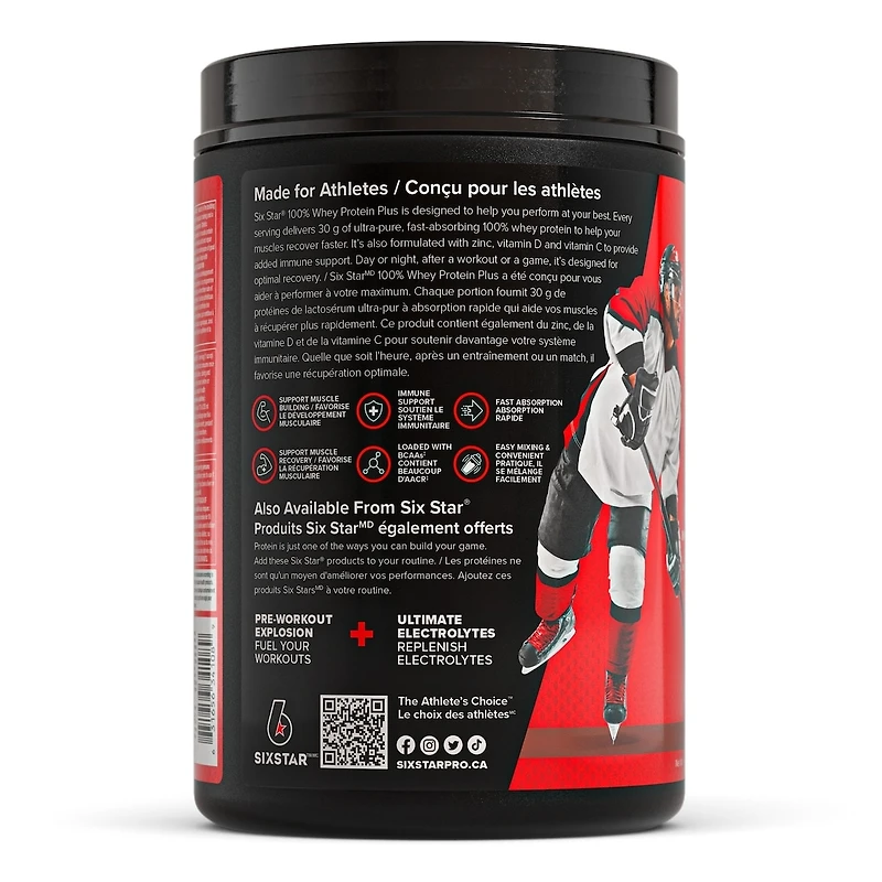 Six Star Elite Series Whey Protein plus Triple Chocolate Powder
