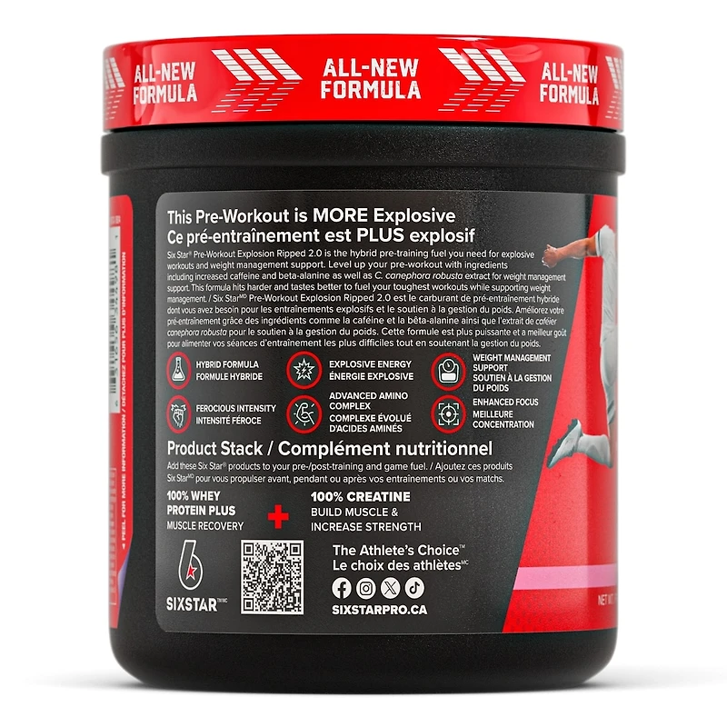 Pre Workout Explosion Ripped