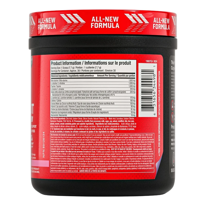 Pre Workout Explosion Ripped