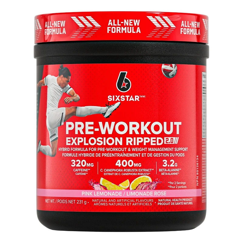 Pre Workout Explosion Ripped