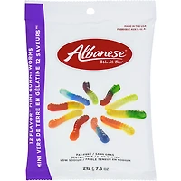 12 Flavor Mini Gummi Worms