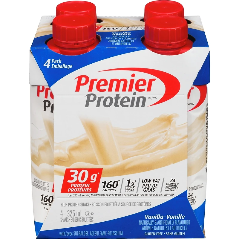 Premier Protein Boisson Fouettée au Vanille