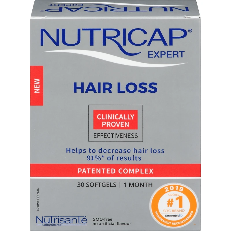 Nutricap Hair Loss 30 Softgels