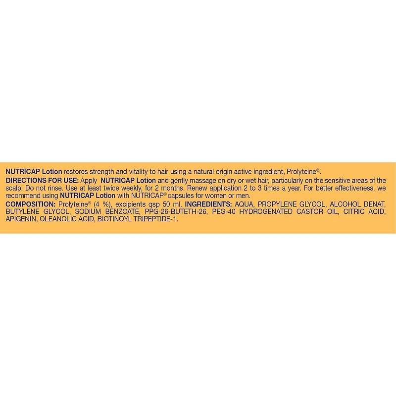 Nutricap Lotion 10AMP