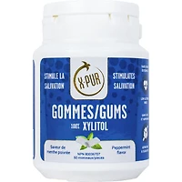 X-PUR Gommes 100 % Xylitol saveur de menthe