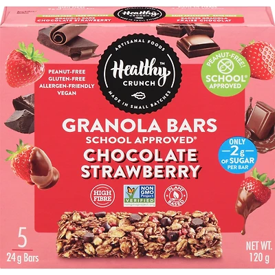 Granola Bars Chocolate Strawberry