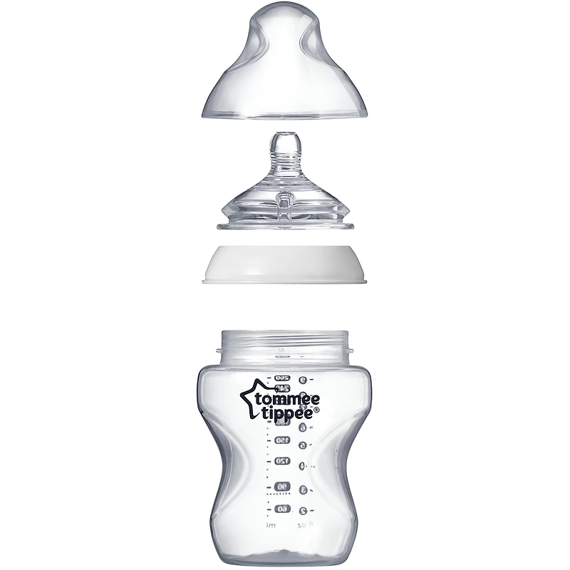 Closer to Nature Fast Flow Baby Bottle Nipples, 6+ months – 2pk