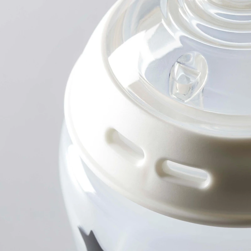 Tommee Tippee Biberons, Biberon Anti-colique Natural Start, tétine imitant la forme du sein pour une prise en bouche naturelle, lot de 2