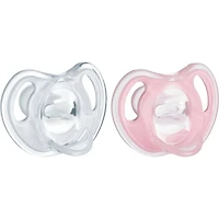 Sucette en silicone Ultra légère de Tommee Tippee - 0-6 mois, paquet de 2