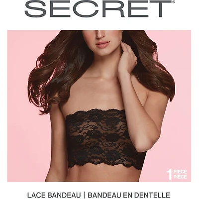Bandeau En Dentelle Avec Attaches - L/xl