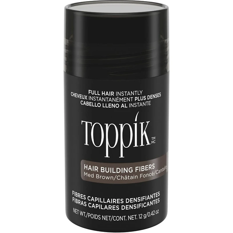 TOPPIK Hair Building Fibers - Medium Brown