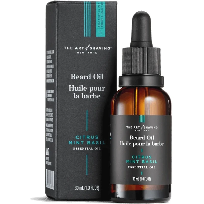 L'art De Raser Huile De Barbe Premium Menthe & Basilic Agrumes