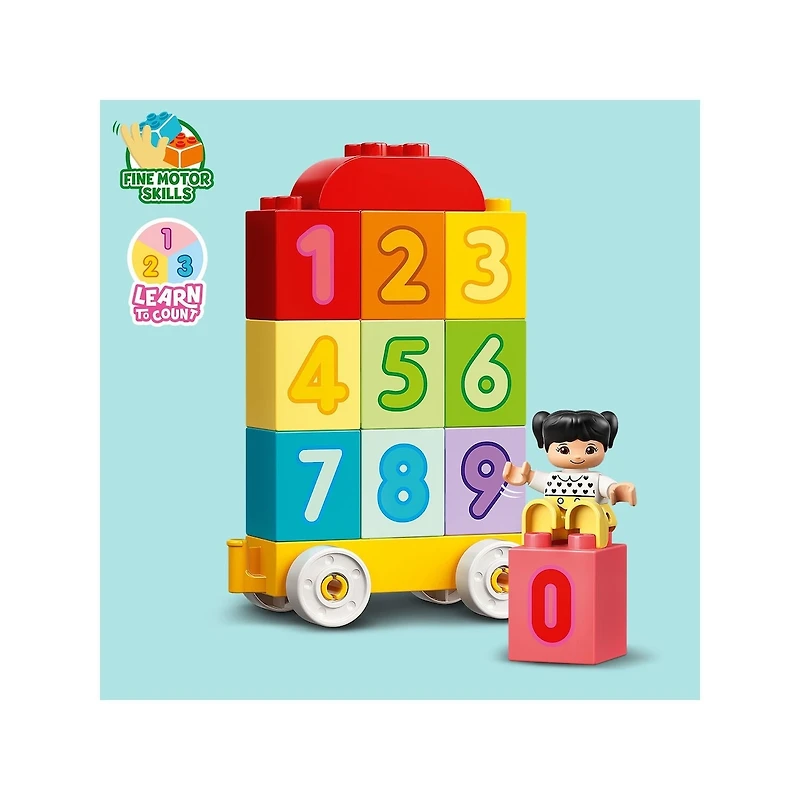DUPLO My First Number Train - Learn To Count 10954 Building Toy (23 Pieces)