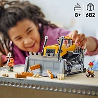 LEGO City Yellow Bulldozer Construction Site 60466