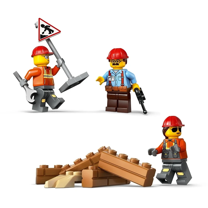 LEGO City Yellow Bulldozer Construction Site 60466