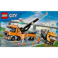LEGO City La Dépanneuse Robuste avec Grue, Ensemble à Construire 60467
