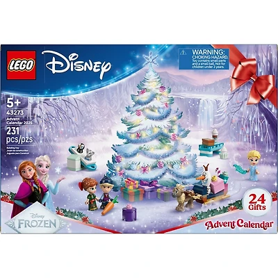 LEGO Disney La Reine des Neiges Le Calendrier de l’Avent 2025, Jouet Fantastique, Ensemble de Construction 43273