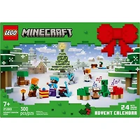 LEGO Minecraft Advent Calendar 2025, Christmas Gamer Gifts for Kids 21280