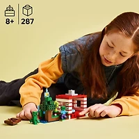 LEGO Minecraft La Maison de la Jungle TNT, Jouet de Jeu Vidéo à Collectionner 21275