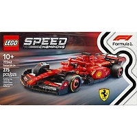 LEGO Speed Champions Voiture de course Ferrari SF-24 F1 , Ensemble de voiture de course avec pilote 77242