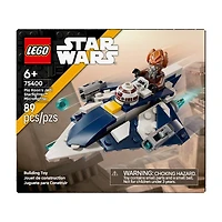 LEGO Star Wars Microvaisseau Jedi Starfighter de Plo Koon, Jouet de Construction 75400