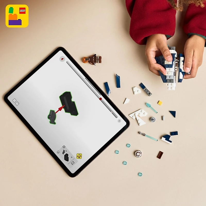 LEGO Star Wars Microvaisseau Jedi Starfighter de Plo Koon, Jouet de Construction 75400