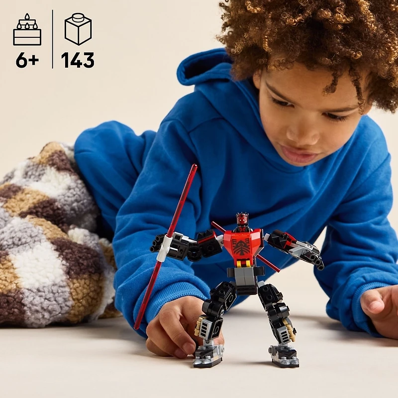 LEGO Star Wars : La Guerre des clones Robot Darth Maul , Jouet de Construction pour Enfants 75411