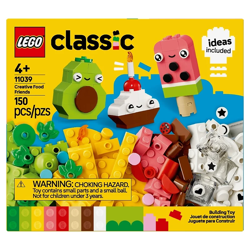 Classic Creative Food Friends Building Toy 11039
