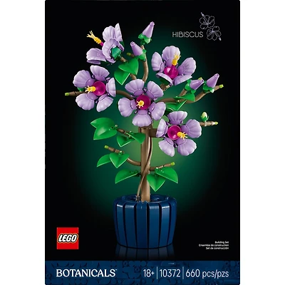 LEGO Botanicals L’Hibiscus, Ensemble pour Adultes 10372