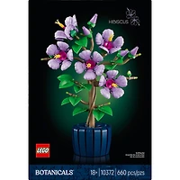 LEGO Botanicals Hibiscus Flower Building Set 10372