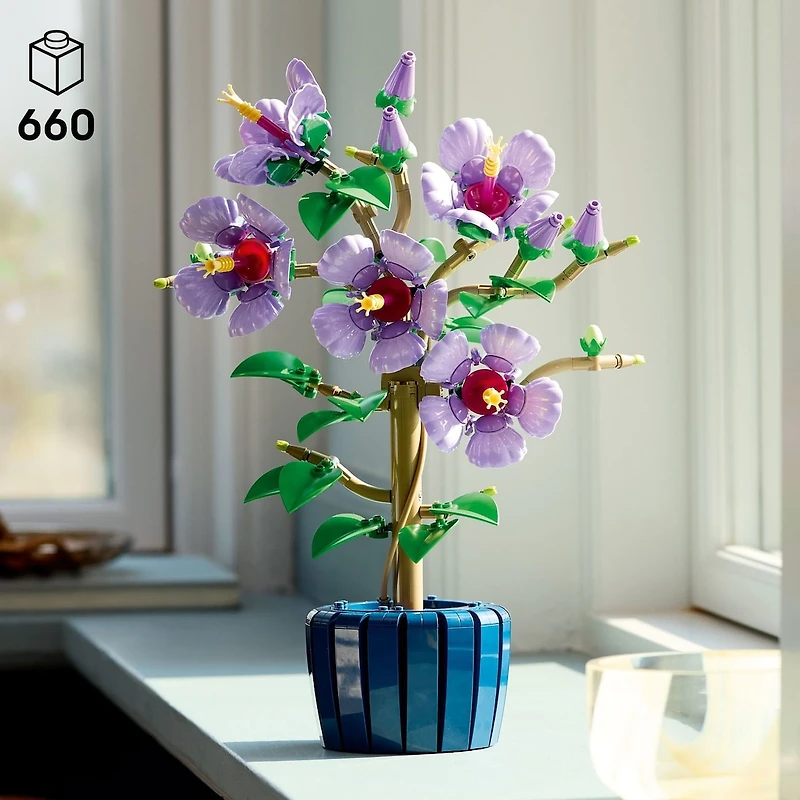 LEGO Botanicals L’Hibiscus, Ensemble pour Adultes 10372