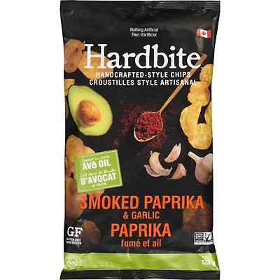 Croustilles faites à la main, paprika