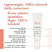 Cleanance Fluide Matifiant Solaire FPS 30