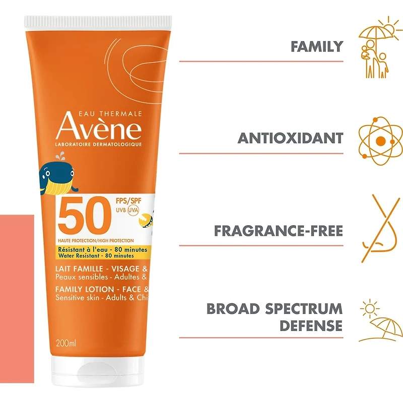 High Sun Protection Family Lotion SPF 50+