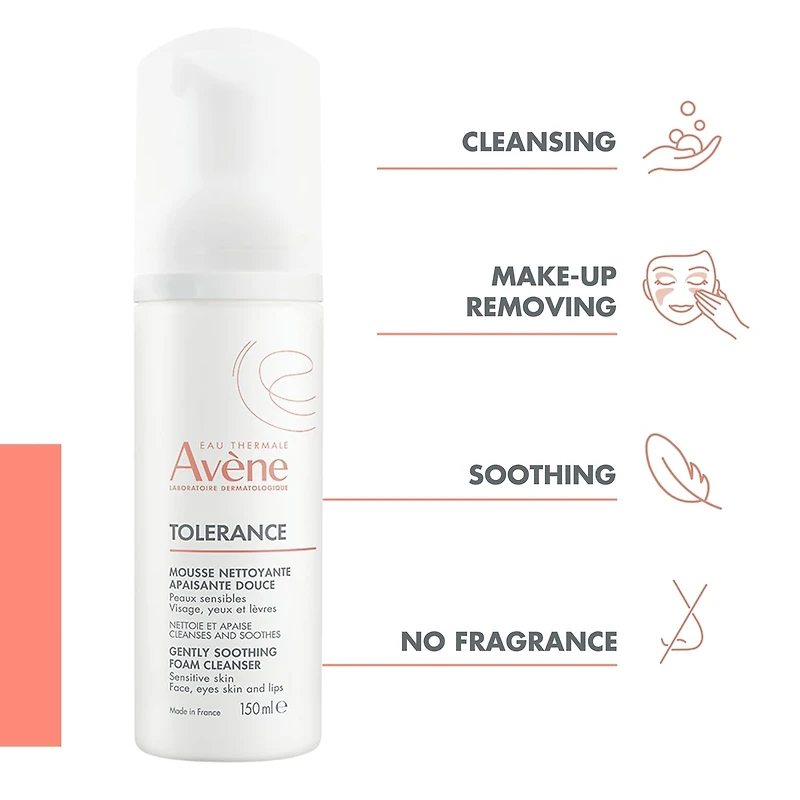 Tolerance Gently Soothing Foam Cleanser