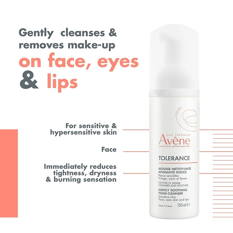Tolerance Gently Soothing Foam Cleanser