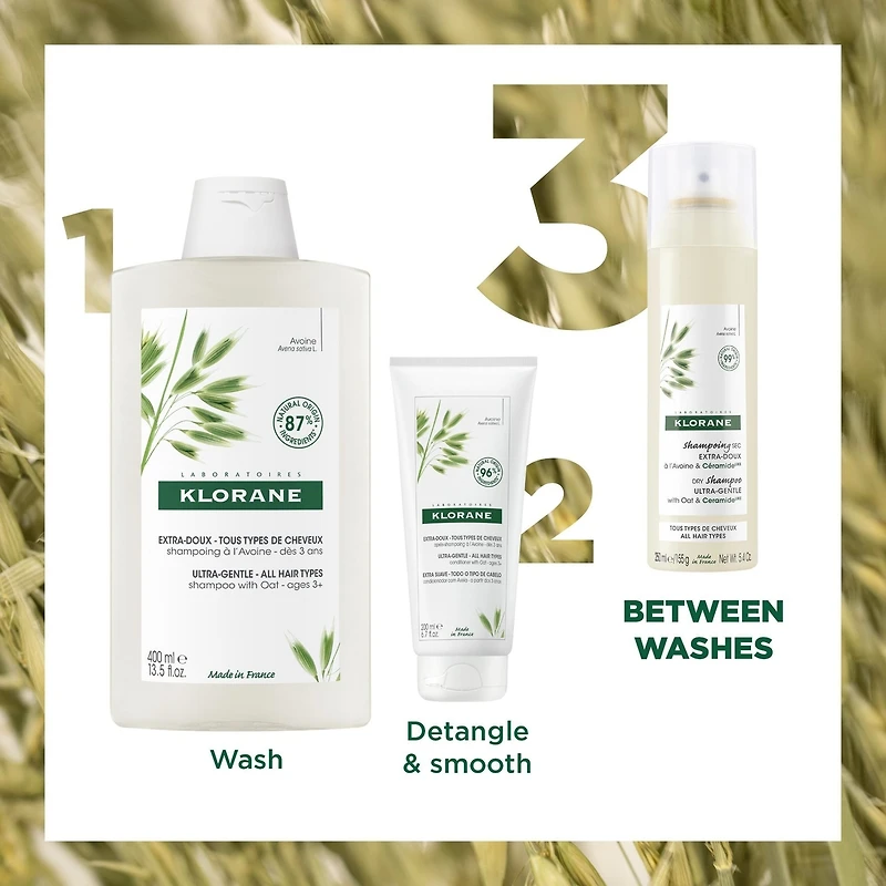 Dry Shampoo with Oat Milk - Ultra gentle