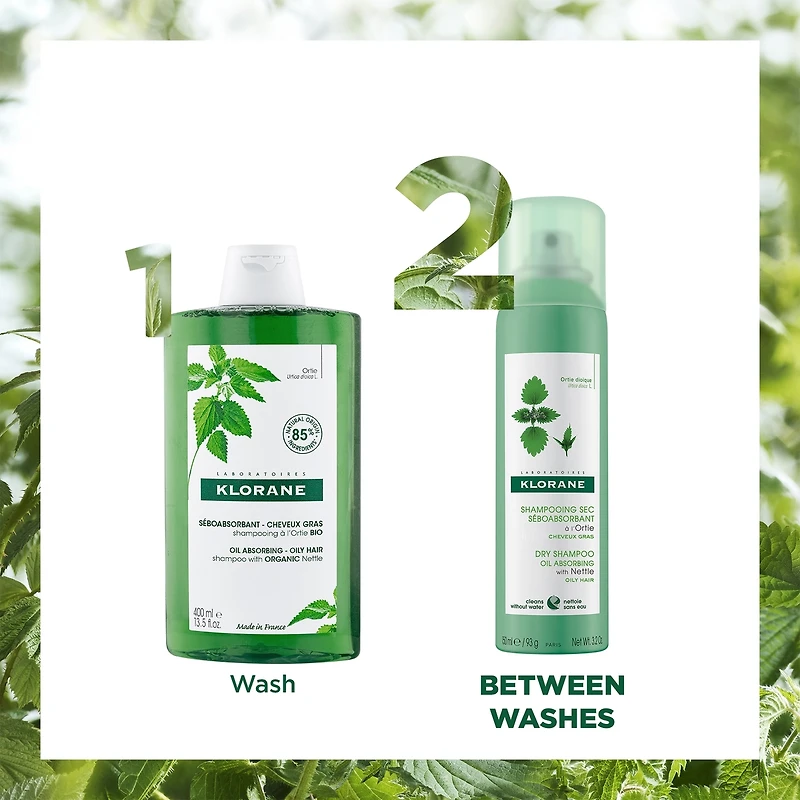 Oil Absorbing Dry Shampoo with Nettle - The Original - Oily Hair