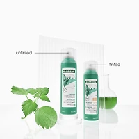 Oil Absorbing Dry Shampoo with Nettle - Tinted - Oily Dark Hair