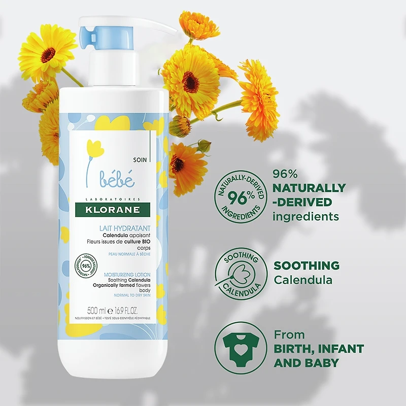 Moisturizing Lotion with Calendula - Normal to Dry Skin - Baby